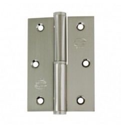 AMIG 17899  
 Pernio 424  
 90 x 65 x 2,5 mm  
 Acero  
 Cromado mate - Derecha