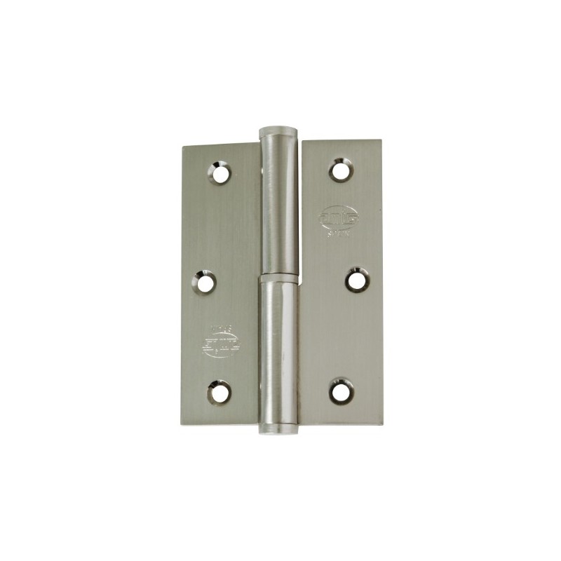 AMIG 17900  
 Pernio 424  
 90 x 65 x 2,5 mm  
 Acero  
 Cromado mate - Izquierda