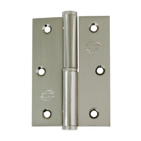 AMIG 17900  
 Pernio 424  
 90 x 65 x 2,5 mm  
 Acero  
 Cromado mate - Izquierda