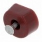 AMIG 17931  
 Soporte plástico para baldas 163  
 Ø15 x 7 x 19 mm  
 Plástico  
 Marrón