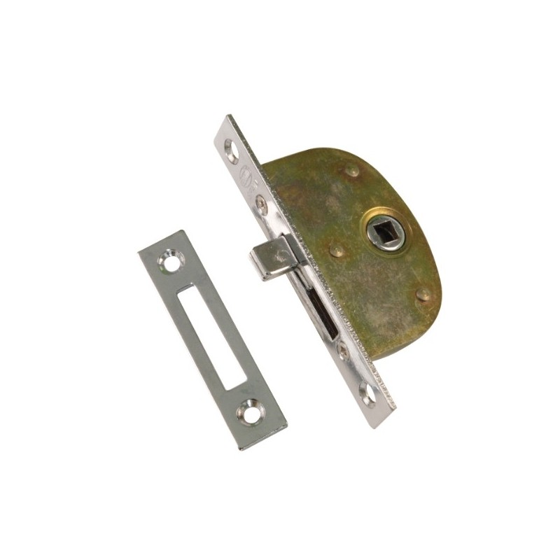 AMIG 17937  
 Falleba de embutir 21  
 100 x 42 mm  
 Acero  
 Cromado brillo