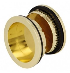 AMIG 17940  
 Tirador 1622  
 Ø58 mm  
 Zamak  
 Latonado barnizado