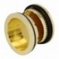 AMIG 17940  
 Tirador 1622  
 Ø58 mm  
 Zamak  
 Latonado barnizado