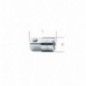 900/16 Adaptador con cuadrado hembra de 1/4&quot, y macho de 3/8&quot,