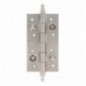 AMIG 18062  
 Bisagra seguridad 567  
 150 x 82 x 3 mm  
 Acero  
 Cromado mate