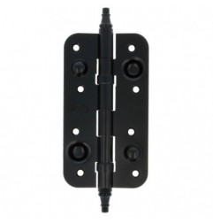 AMIG 18064  
 Bisagra seguridad 568  
 150 x 82 x 3 mm  
 Acero  
 Negro