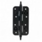 AMIG 18064  
 Bisagra seguridad 568  
 150 x 82 x 3 mm  
 Acero  
 Negro