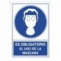 AMIG 18075  
 Señal obligación 10010  
 300 x 450 mm  
 Polietileno