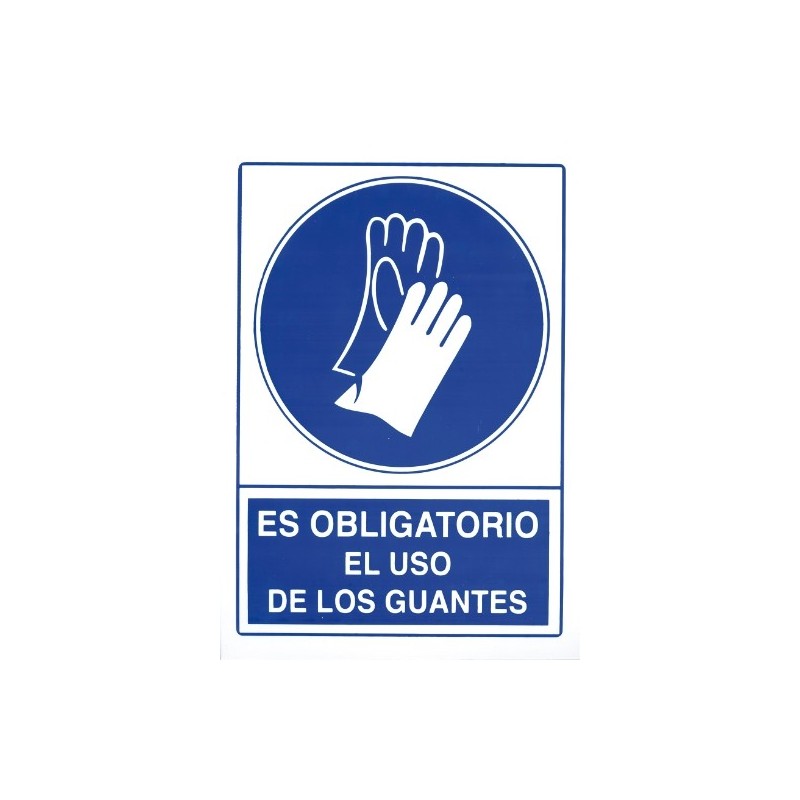 AMIG 18078  
 Señal obligación 10010  
 300 x 210 mm  
 Polietileno