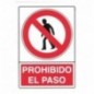 AMIG 18085  
 Señal prohibición 10020  
 300 x 210 mm  
 Polietileno