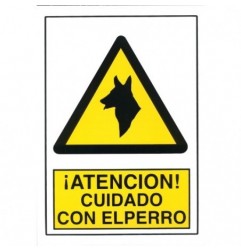 AMIG 18094  
 Señal peligro 10030  
 210 x 300 mm  
 Polietileno