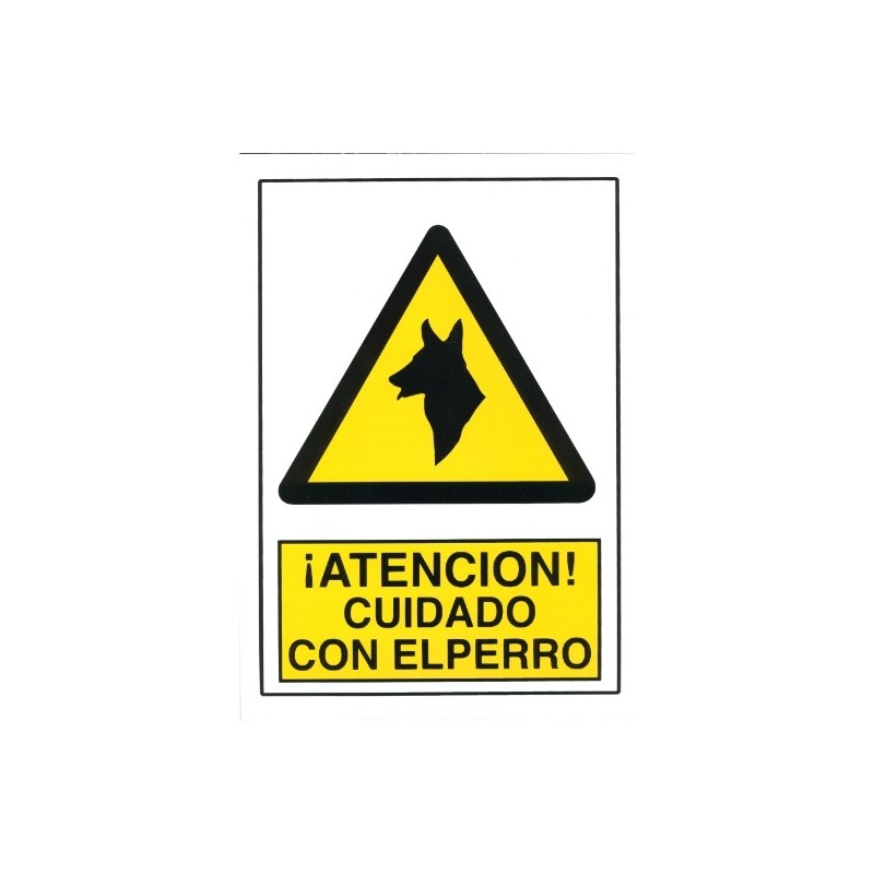 AMIG 18094  
 Señal peligro 10030  
 210 x 300 mm  
 Polietileno