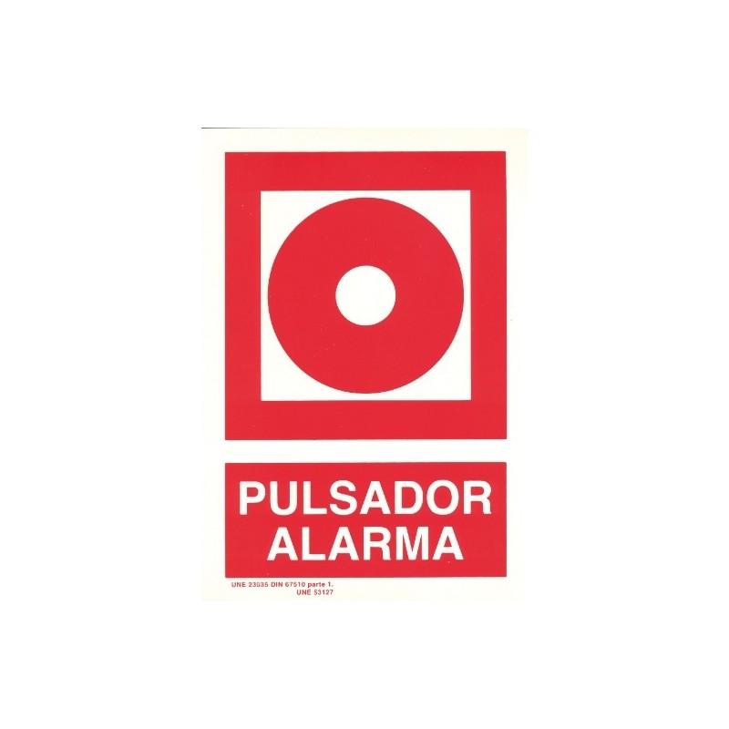 AMIG 18122  
 Señal incendios luminiscente 10050  
 210 x 300 mm  
 Polietileno