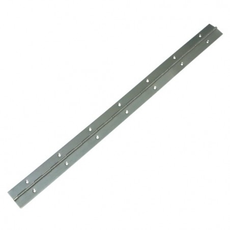 AMIG 18421  
 Bisagra piano 2  
 600 x 32 mm  
 Acero inoxidable 18/8  
 Mate