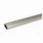 AMIG 18443  
 Tubo armario ovalado estriado 1  
 30 x 15 x 1,4 mm  
 Aluminio  
 Plata