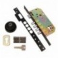 AMIG 18456  
 Cerradura 100  
 50/85  
 Acero  
 Negro