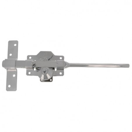 AMIG 18483  
 Cerrojo de seguridad 2 LR  
 105 x 170 mm  
 Acero  
 Cromado brillo