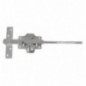 AMIG 18483  
 Cerrojo de seguridad 2 LR  
 105 x 170 mm  
 Acero  
 Cromado brillo