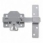 AMIG 18486  
 Cerrojo de seguridad 1E  
 88 x 153 mm  
 Acero  
 Cromado brillo