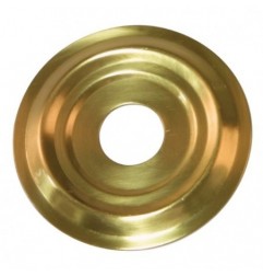 AMIG 18505  
 Embellecedor mirilla 2  
 Ø14 mm  
 Latón  
 Pulido