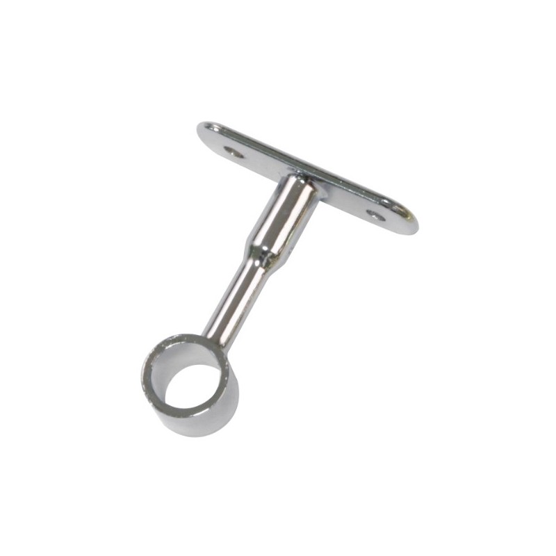 AMIG 18559  
 Soporte tubo armario 11  
 Ø19 x 65 mm  
 Zamak  
 Blanco