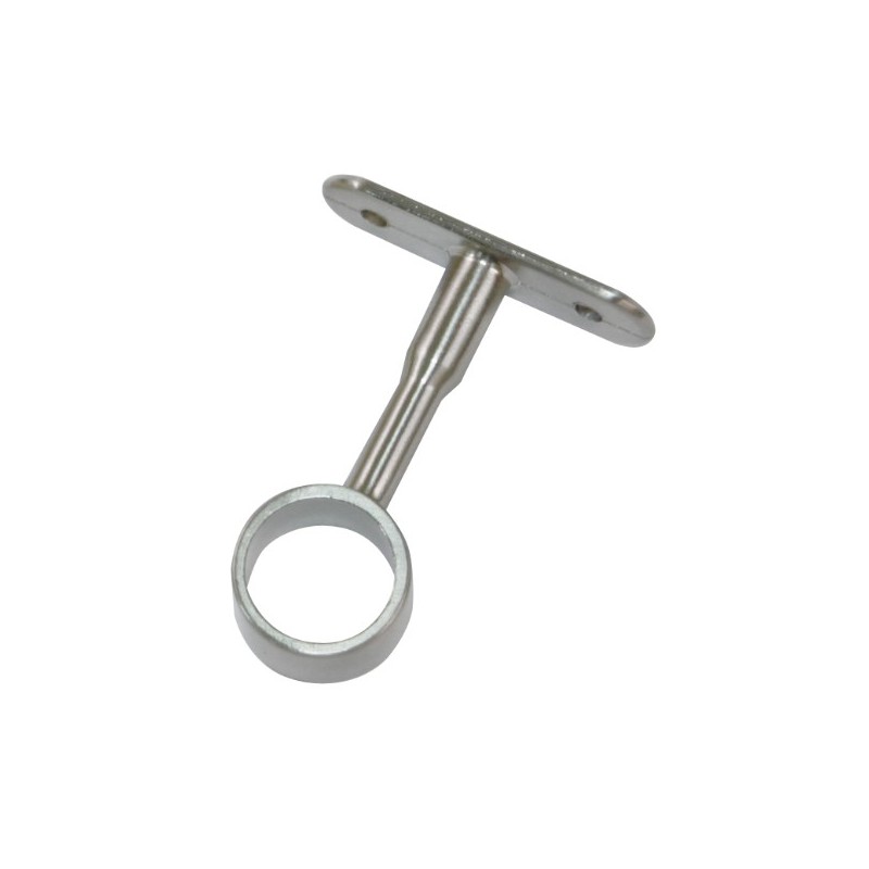AMIG 18560  
 Soporte tubo armario 11  
 Ø19 x 65 mm  
 Zamak  
 Níquel cepillado
