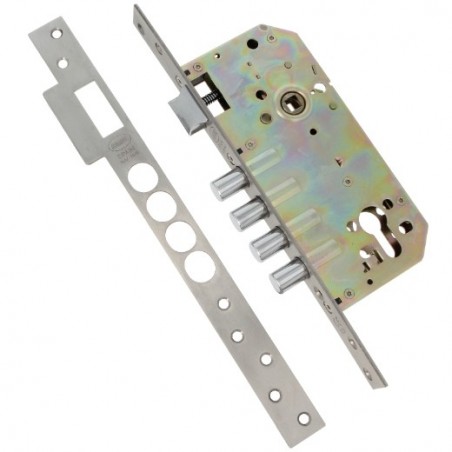 AMIG 18620  
 Cerradura 100 BASE  
 50/85  
 Acero inoxidable 18/8  
 Mate