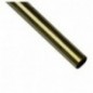 AMIG 18711  
 Tubo armario 7  
 Ø19 x 0,8 mm  
 Acero  
 Latonado barnizado