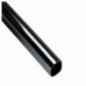 AMIG 18753  
 Tubo armario ovalado 9  
 25 x 15 x 0,8 mm  
 Acero  
 Cromado brillo