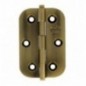 AMIG 18763  
 Bisagra 1130  
 50 x 40 x 2 mm  
 Latón  
 Cuero