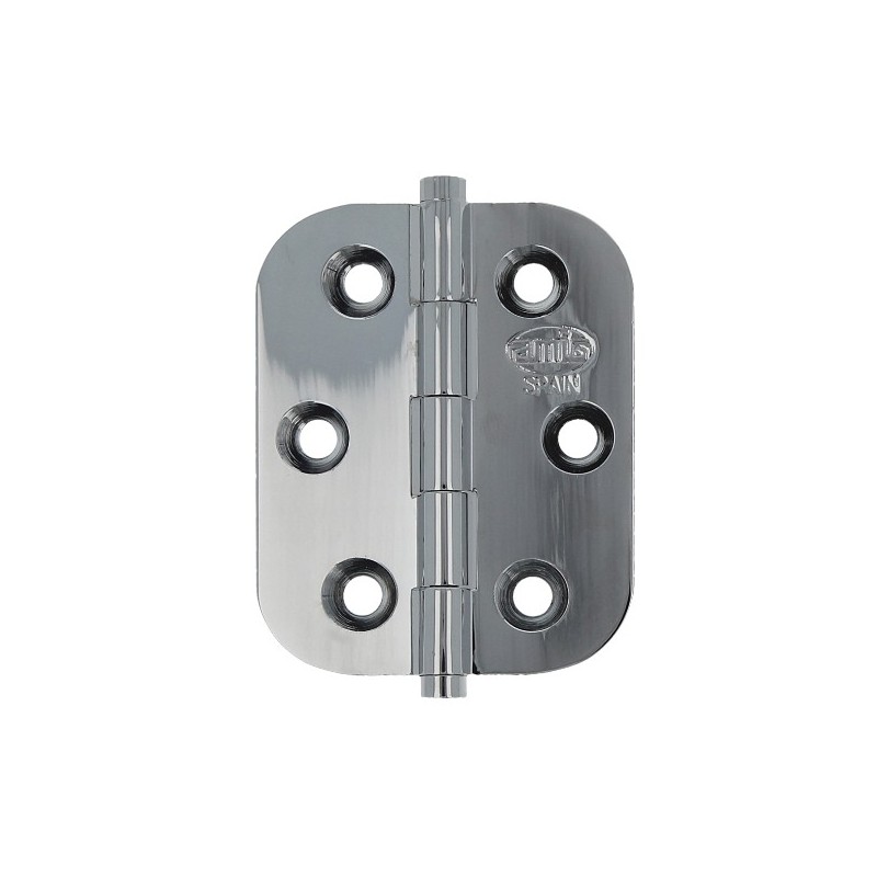 AMIG 18767  
 Bisagra 1130  
 60 x 40 x 2 mm  
 Latón  
 Cromado brillo