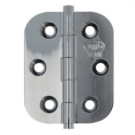 AMIG 18767  
 Bisagra 1130  
 60 x 40 x 2 mm  
 Latón  
 Cromado brillo