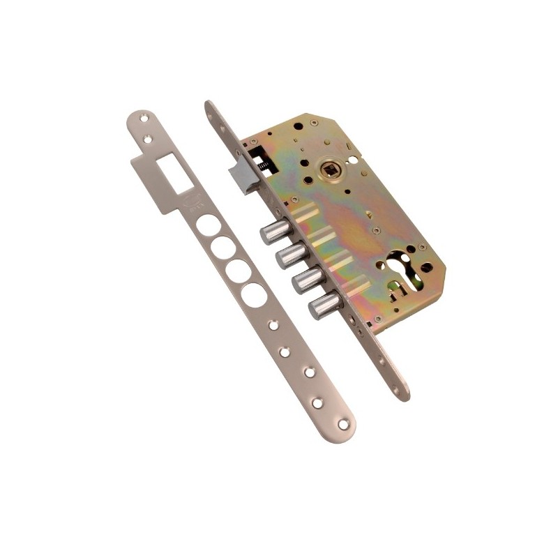 AMIG 18773  
 Cerradura 101 BASE  
 50/85  
 Acero  
 Cromado mate