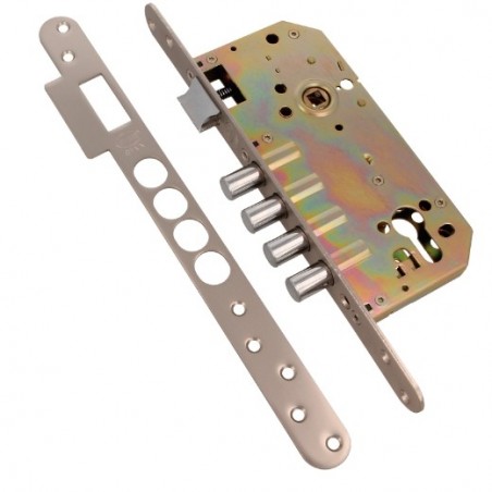 AMIG 18773  
 Cerradura 101 BASE  
 50/85  
 Acero  
 Cromado mate