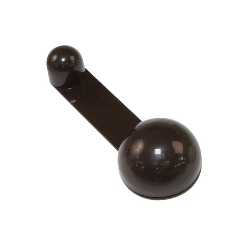 AMIG 18812  
 Tope puerta 404  
 Ø40 x 27 x 108 mm  
 Plástico  
 Negro