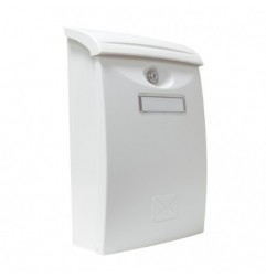 AMIG 18815   Buzón 7   345 x 240 x 105 mm   Plástico   Blanco