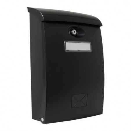 AMIG 18816   Buzón 7   345 x 240 x 105 mm   Plástico   Negro