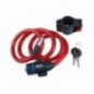 AMIG 18818  
 Candado 507  
 Ø12 x 120 mm  
 Acero  
 Rojo