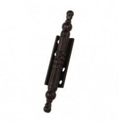 AMIG 18896  
 Bisagra 555  
 100 mm  
 Zamak  
 Negro
