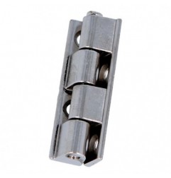 AMIG 18899  
 Bisagra 556  
 40 x 9 mm  
 Zamak  
 Niquelado