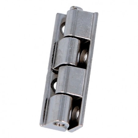 AMIG 18899  
 Bisagra 556  
 40 x 9 mm  
 Zamak  
 Niquelado