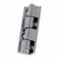 AMIG 18899  
 Bisagra 556  
 40 x 9 mm  
 Zamak  
 Niquelado