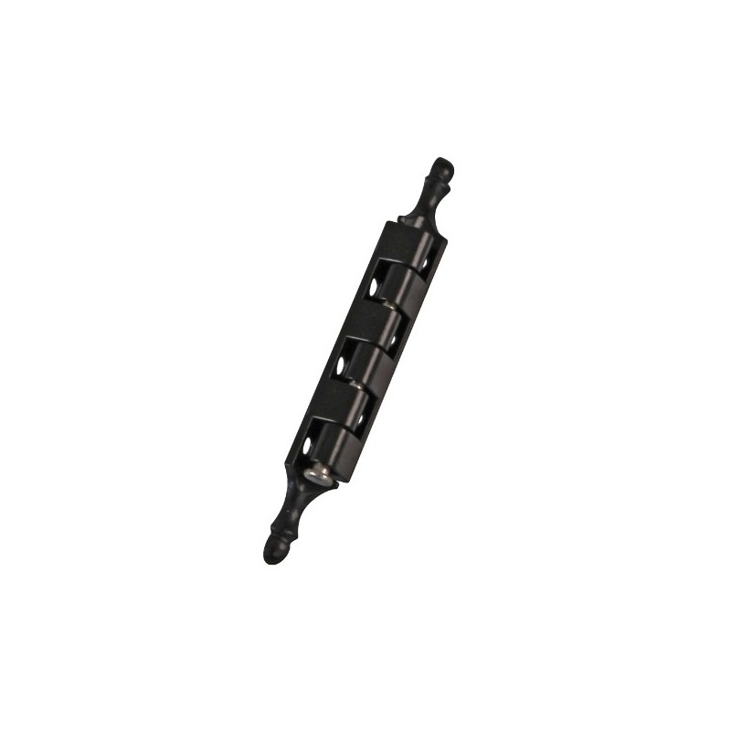 AMIG 18909  
 Bisagra 557  
 95 mm  
 Zamak  
 Negro