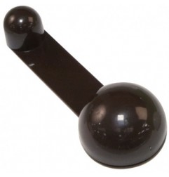 AMIG 18911  
 Tope puerta 404  
 Ø40 x 27 x 108 mm  
 Plástico  
 Negro