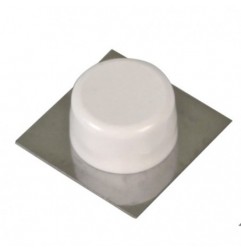 AMIG 18921  
 Tope puerta 405  
 45 x 45 mm  
 Acero inoxidable 18/8  
 Blanco