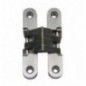 AMIG 18923  
 Bisagra oculta 1025  
 60 x 36 mm  
 Zamak  
 Cromado mate
