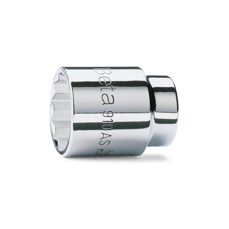 910AS 7/16 Vaso de 3/8&quot, poligonal, cromado