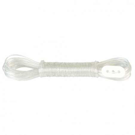 AMIG 19040  
 Cable de acero forrado PVC 30126  
 Ø3 mm x 10 m  
 Acero  
 Forrado PVC