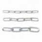 AMIG 19104  
 Cadena acero DIN 5685/C 30200  
 Ø4 x 32 mm  
 Acero  
 Galvanizado