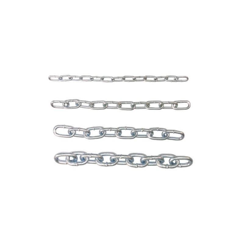 AMIG 19110  
 Cadena malla genovesa 30215  
 Ø4 x 19 mm  
 Acero  
 Galvanizado
